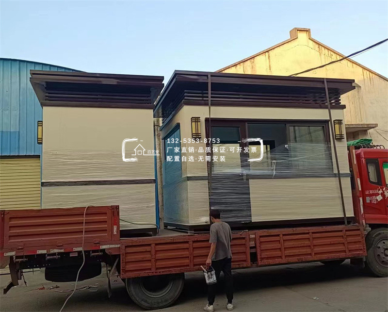 洛陽某小區(qū)定制2臺(tái)真石漆藝術(shù)崗?fù)? title=